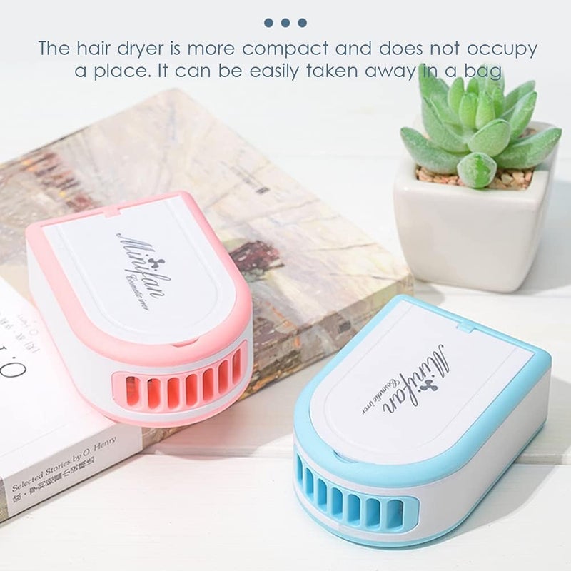 woobles Eyelash Fan,Portable USB Rechargeable Lash Dryer with Mini Fan,Handheld Perfect for False Lash Extension Application - Image 4