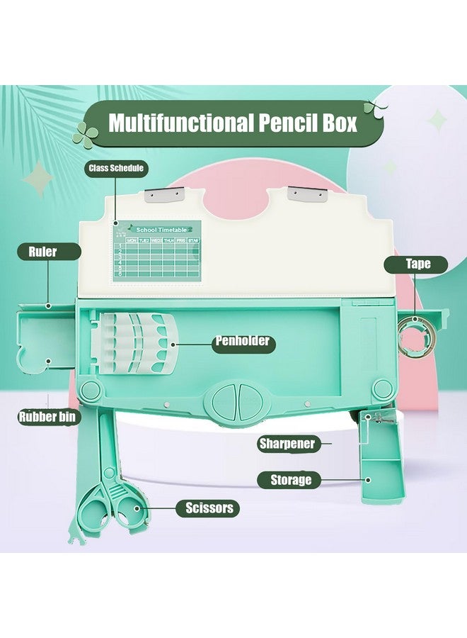 FunBlast Multifunctional Pencil Box For Kids, Dinosaur Pencil Box, Kids Pencil Box For Boys & Girls, Magnetic Pencil Box For Boys, Pop Up Pencil Box For Kids - Plastic, Multicolor - Image 3