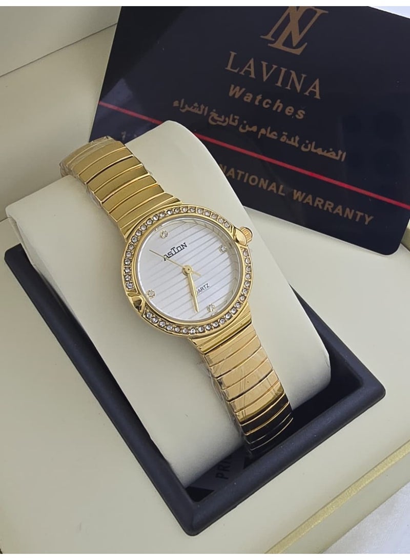 Women's Stainless Steel Strap Analog Quartz Watch Wrist watch