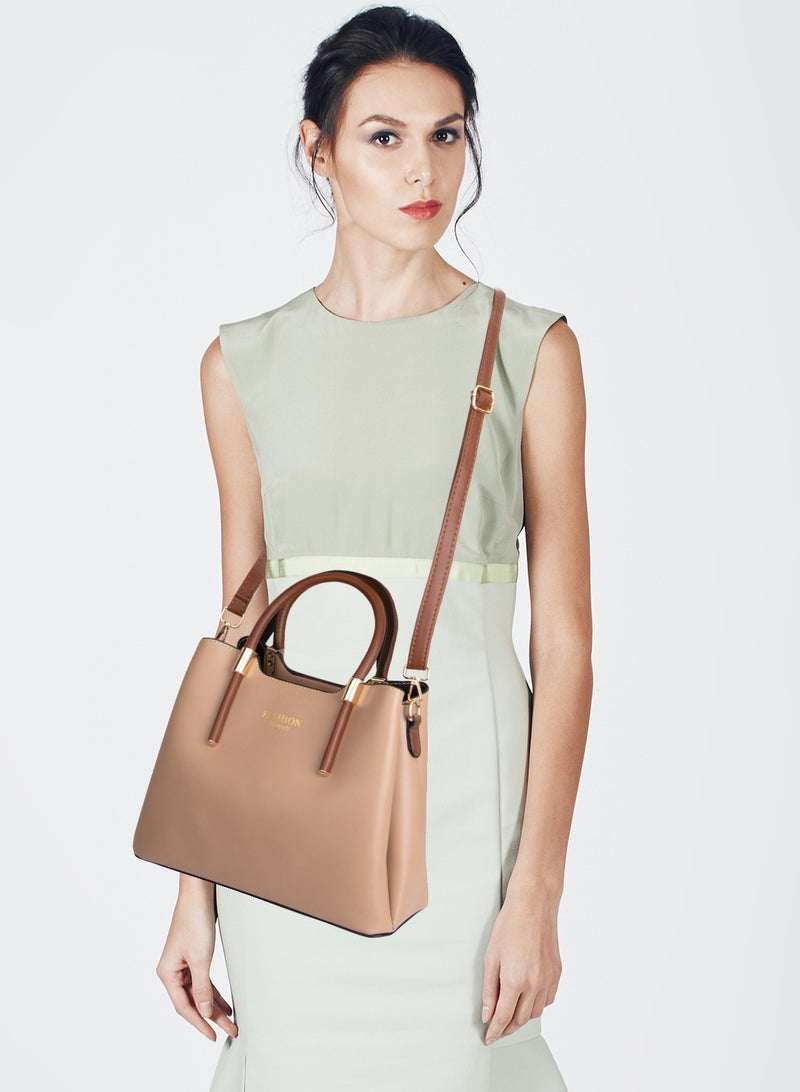 URbazaar Shoulder Tote Bags for Women Top Handle Satchel Ladies Fashion Office Casual Handbags Large Capacity PU Material Stylish - Image 5