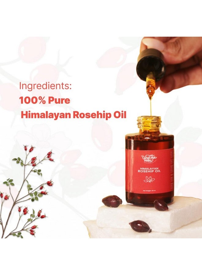 Vriksha Veda Himalayan Rosehip Oil I 30 ml I Pure, Raw and Unrefined Rosehip Oil from Himachal Pradesh - Image 3