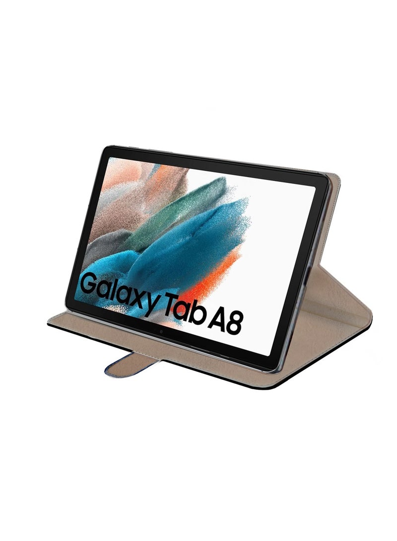 Wtech PU Leather Magnetic Closure Flip Case Cover For Samsung Galaxy Tab A8 10.5 Inch 4G 2021 X200 X205 Sea Green - Image 4