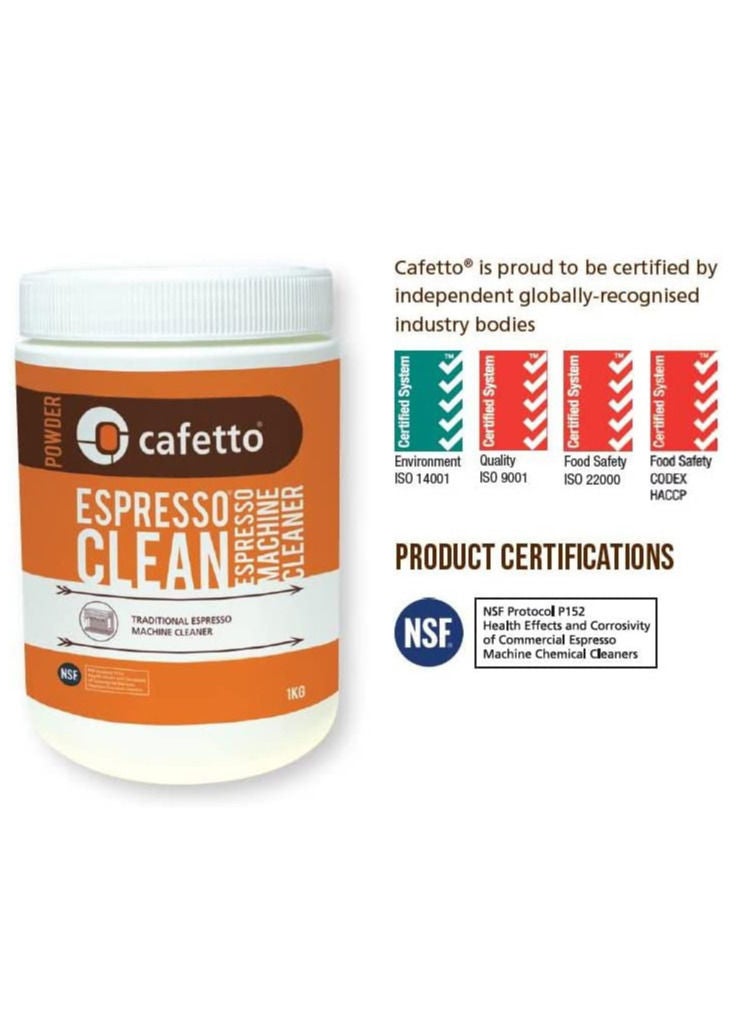 كافيتو بودرة تنظيف مكينة اسبريسو 1 كيلو - Image 3