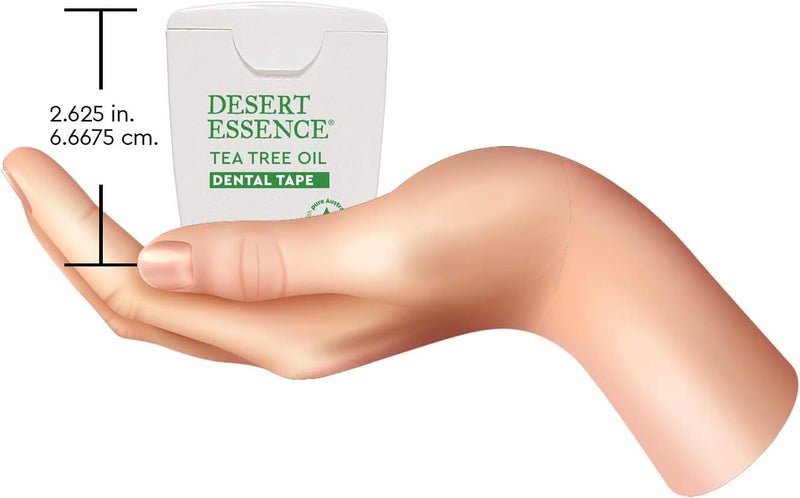 Desert Essence Tea Tree Oil Dental Tape - 30 Yards - Pack of 6 - Naturally Waxed with Beeswax - Image 5