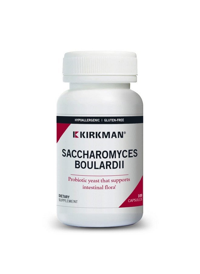 Kirkman Saccharomyces Boulardii - 3 Billion CFU - 100 Capsules by Kirkman Labs - Image 1