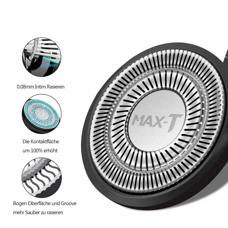 MAX-T Replacement Shaver Head - 100% Original Mens Rotary Shaver Replacement Head - Image 2