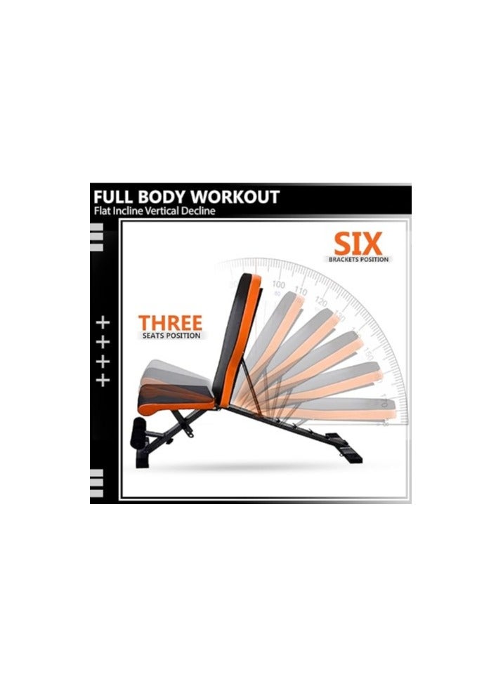 H PRO HM Sports HM7775 Professional Decline Bench | Home and Gym Fitness Equipment - Image 3