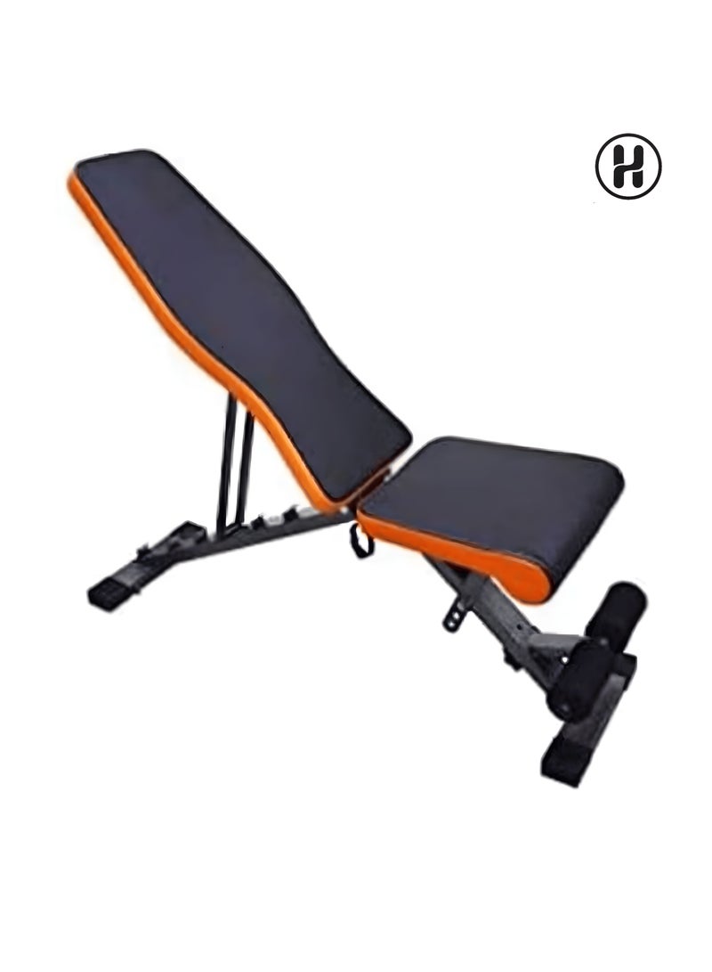 H PRO HM Sports HM7775 Professional Decline Bench | Home and Gym Fitness Equipment - Image 1