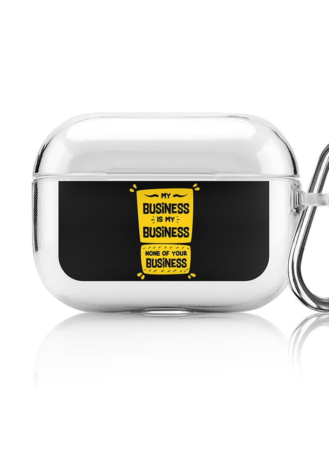 ستايلايزد كلاسيك حافظة مطبوعة شفافة لسماعات أبل Airpods 2/1 Soft TPU Gel رقيقة شفافة غطاء مرن - حرف واحد فقط مخصص حرف أولي نمط الأزهار الأبجدية - A (بني) - Image 1