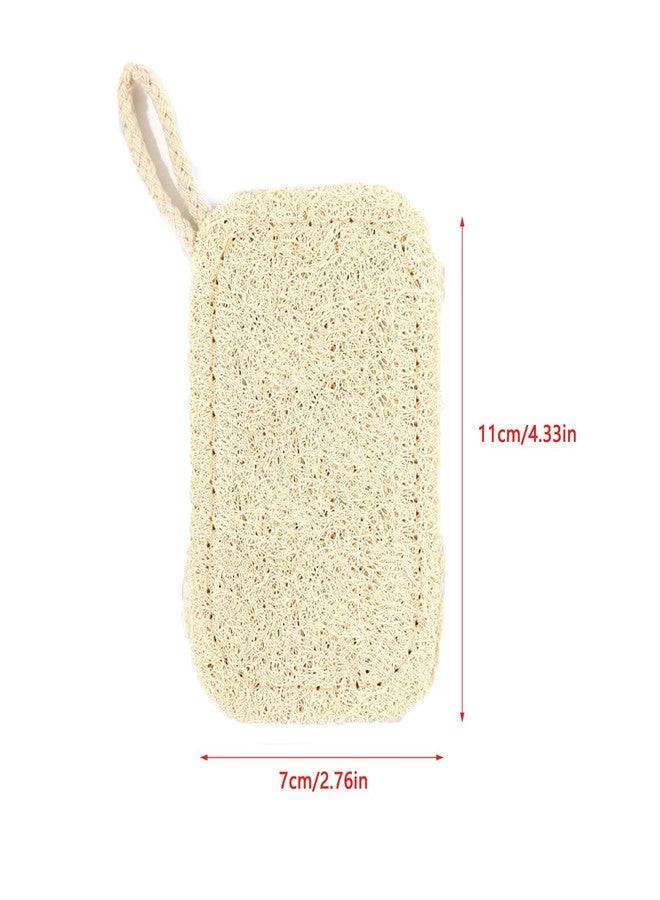 UtySty 3 Pack Natural Non Scratch Scrub Sponge Eco Friendly and Compostable Plant Fiber Loofah Dish Sponge Natural Kitchen Sponges Scrubbers for Dishes Biodegradable Cleaning Sponges - Image 2
