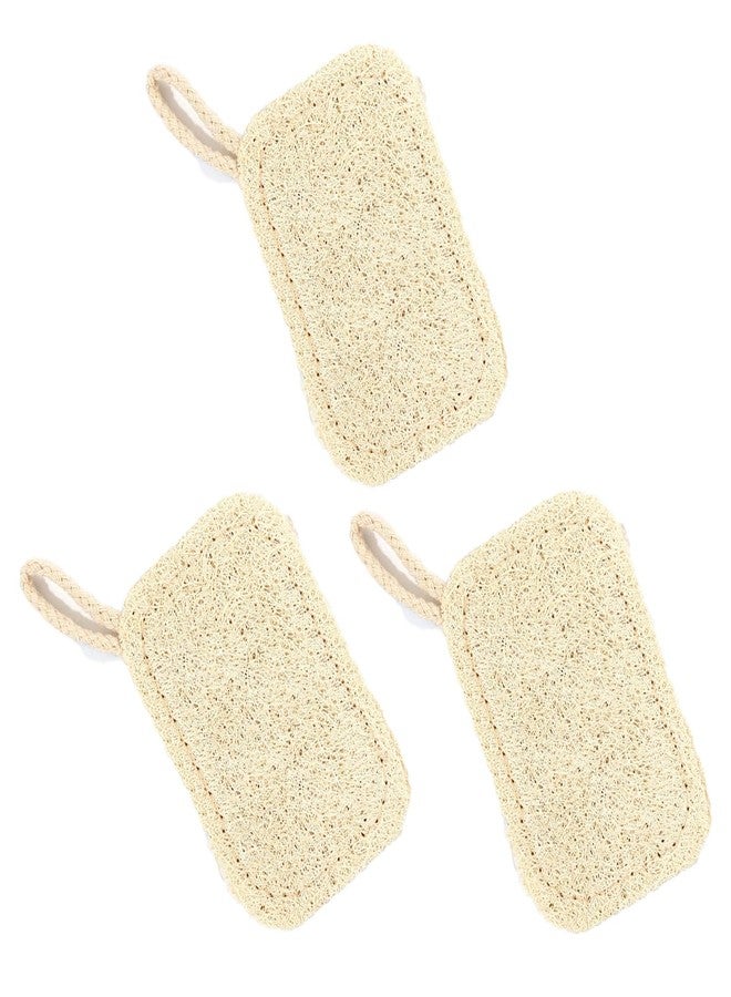 UtySty 3 Pack Natural Non Scratch Scrub Sponge Eco Friendly and Compostable Plant Fiber Loofah Dish Sponge Natural Kitchen Sponges Scrubbers for Dishes Biodegradable Cleaning Sponges - Image 1