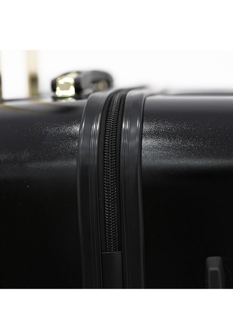 bebe EUGENIA Hardside Luggage on Wheels for Unisex | Ultra Lightweight ABS on with Spinner Wheels 4 Color Black/Gold - Image 4