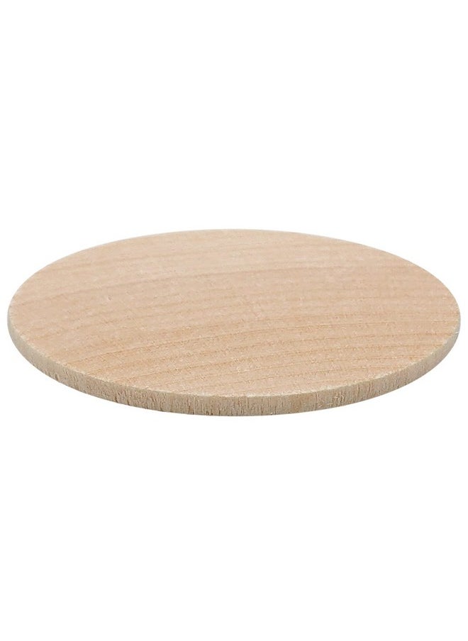 Axe Sickle - 2 Inch Natural Wood Slices Unfinished Round Wood Coins For Diy Arts & Crafts Projects, 60 Per Pack - Image 1