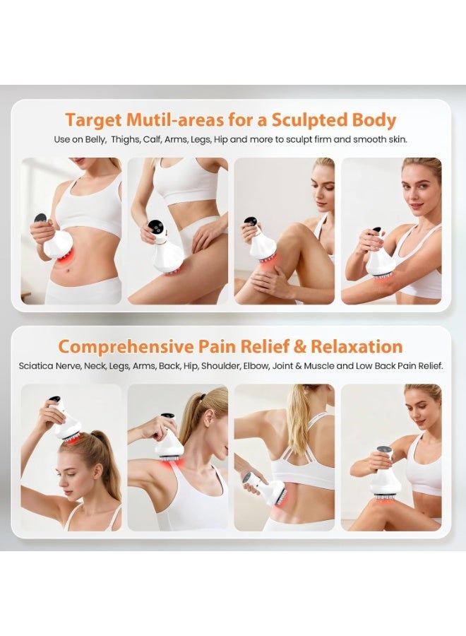 Body Sculpting And Lymphatic Drainage Massager Anti Cellulite Massage Tool for Muscle Relaxation And Body Contouring - Image 3