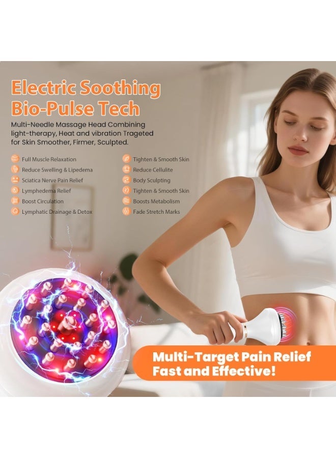 Body Sculpting And Lymphatic Drainage Massager Anti Cellulite Massage Tool for Muscle Relaxation And Body Contouring - Image 4