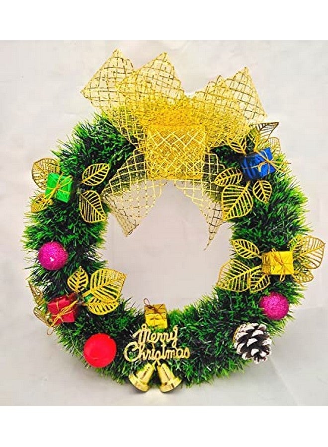 3A Featuretail Golden Mesh Net Polyester Ribbon for Flower Making, Christmas Decoration, Gift Packing, Party Decoration, Festive Decoration & Scrapbooking (8 Meter, Golden) - Image 3