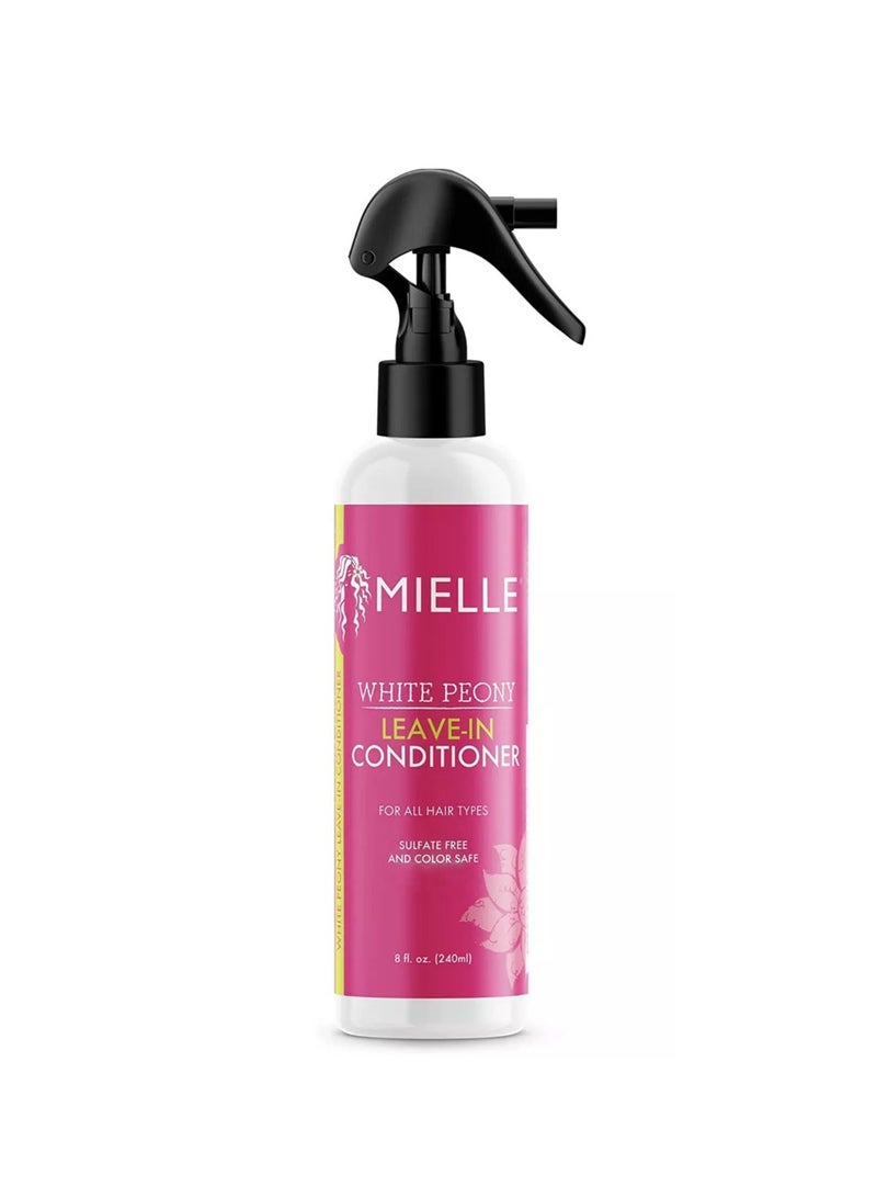 Milli Miele Organics White Peony Leave-In Conditioner 240ml - Image 1