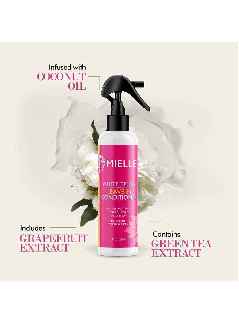 Milli Miele Organics White Peony Leave-In Conditioner 240ml - Image 2