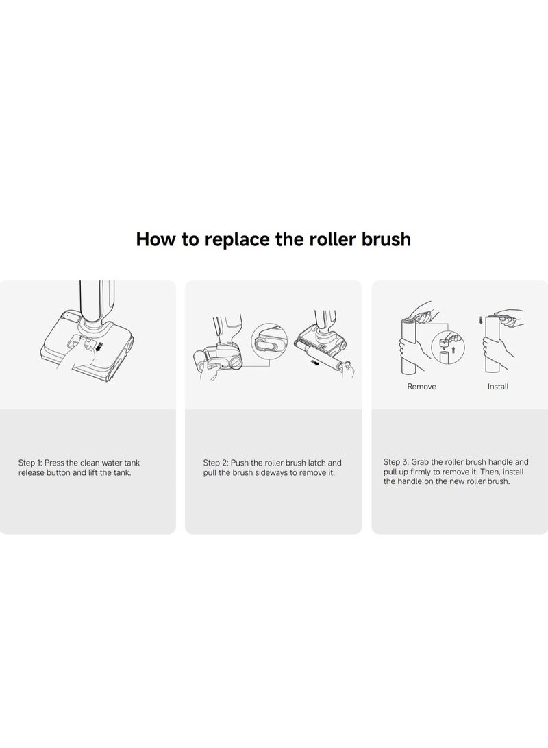 Xiaomi Truclean W30 Pro Wet Dry Vacuum Brush 69573 E303HW-GX gray - Image 4