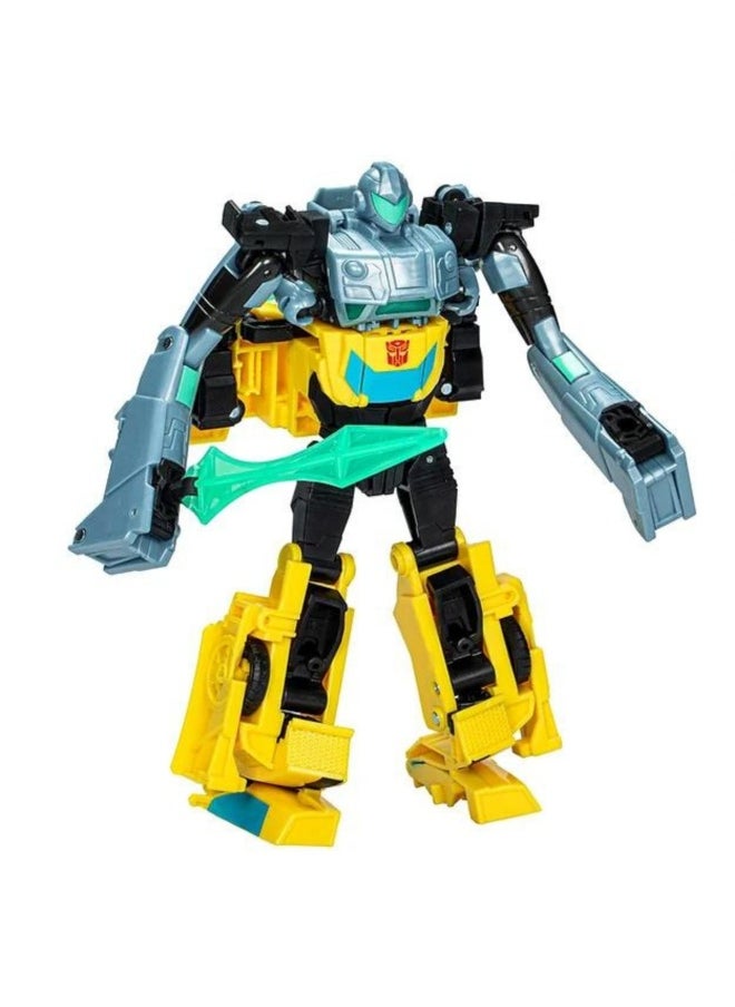 TRANSFORMERS Transformers EarthSpark Cyber-Combiner Bumblebee and Mo Malto Robot Action Figures (12.5 cm)  - Image 2