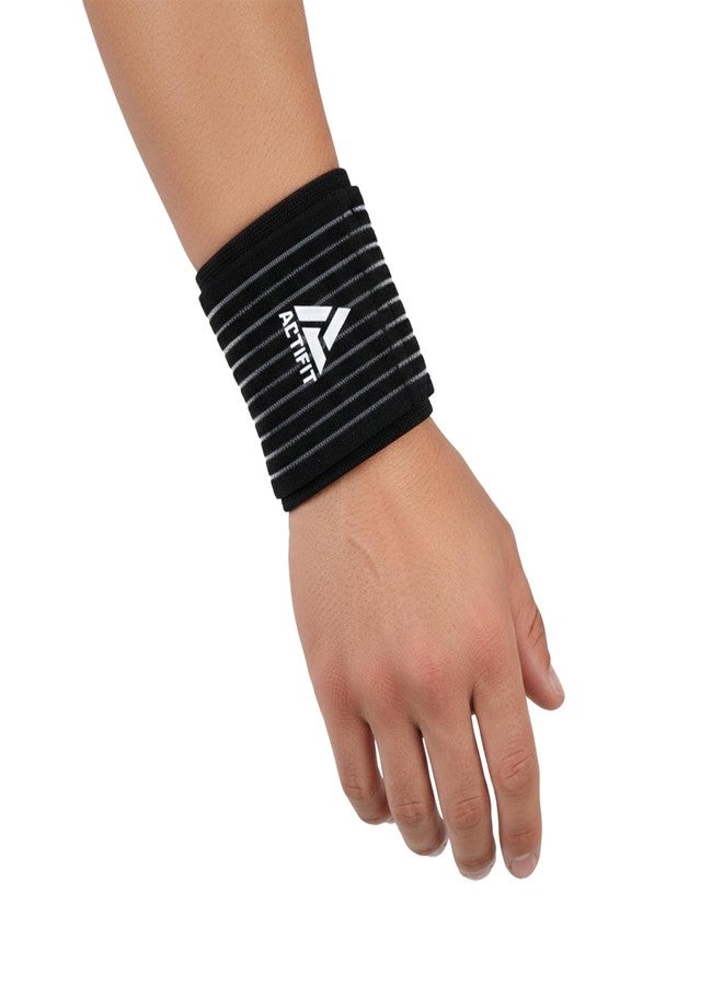 ACTIFIT Wrist Support with Adjustable Band – Compression Brace for Pain Relief, Sports & Gym – Free Size - Image 1