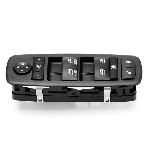Lin Cin Yin 2014 2015 2016 2017 2018 Grand Cherokee Window Switch Driver Side,Master Window Lifter Control Front Left Door Lock Button for Grand Cherokee 68184803AA,68184803AB,68184803AC(W/Power Folding Mirror) - Image 5
