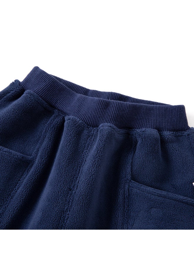 Doodle Home kids' Fleece-lined Winter Pants - Boys' Sports Trousers & Girls' Thickened Casual Pants Trendy - Image 3
