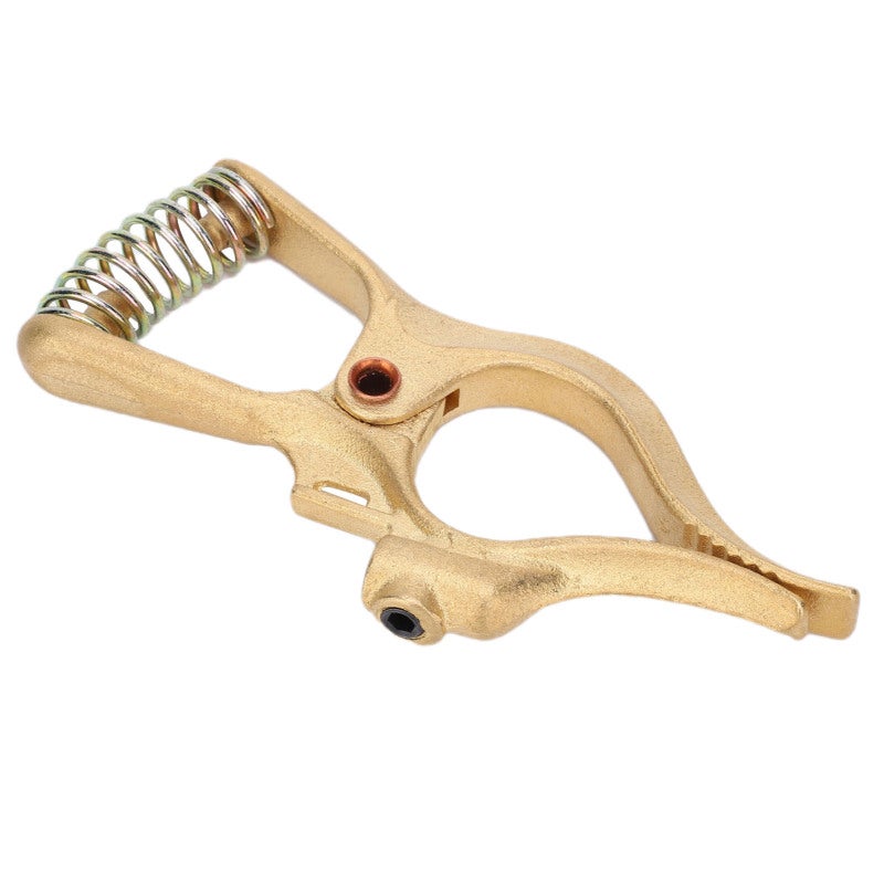 Ground Clamp 300A Integral Molding Without Burr - Anti-Corrosion Paint Brass Material for Electrical Work - Image 2