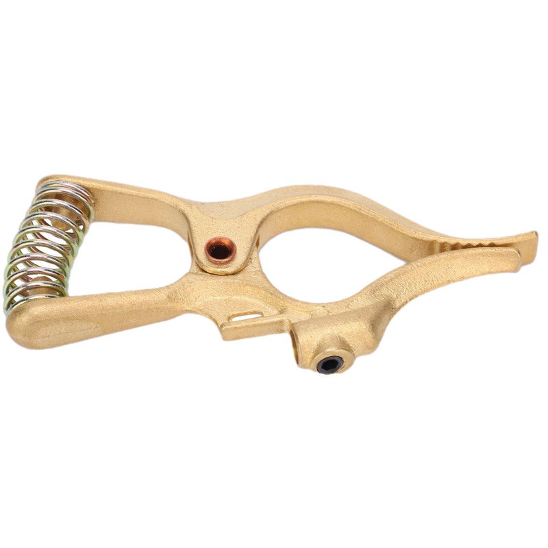 Ground Clamp 300A Integral Molding Without Burr - Anti-Corrosion Paint Brass Material for Electrical Work - Image 1