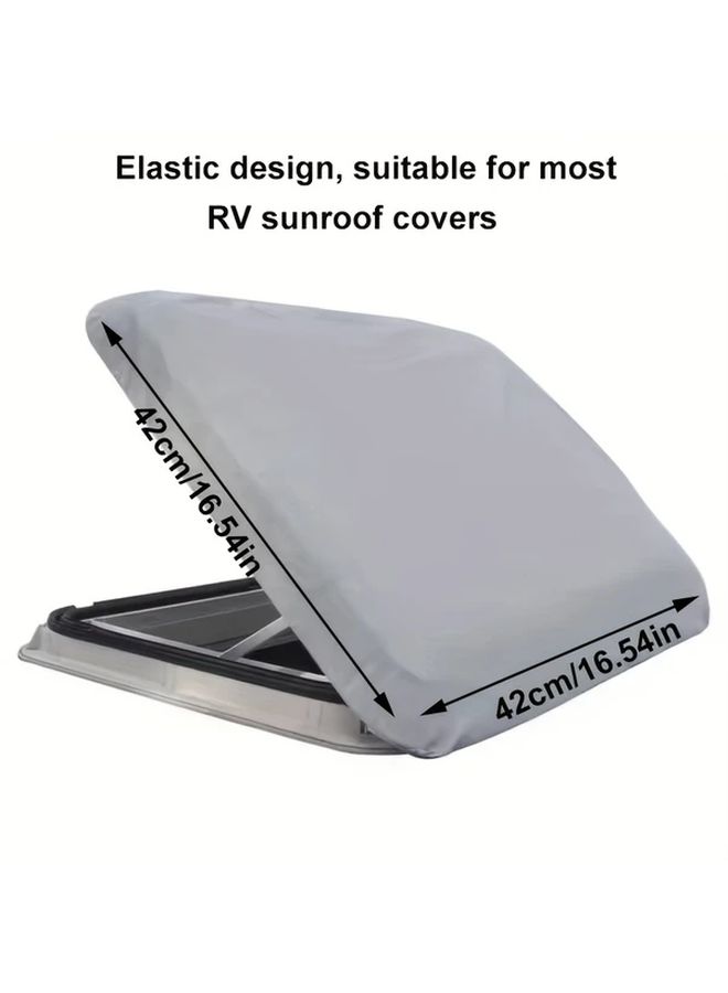 1pc RV Sunroof Sunshade Cover Oxford Cloth Material Elastic Design Universal - Image 2