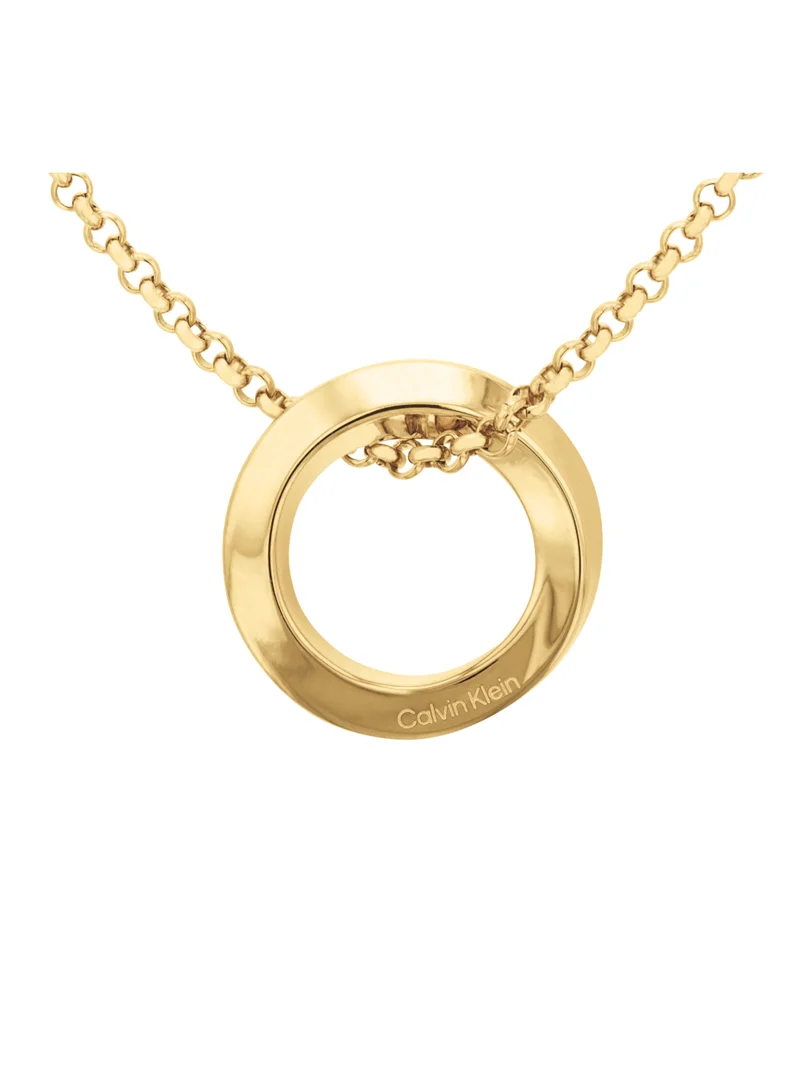CALVIN KLEIN Calvin Klein Women's Gold Pendant Necklaces - 35000307