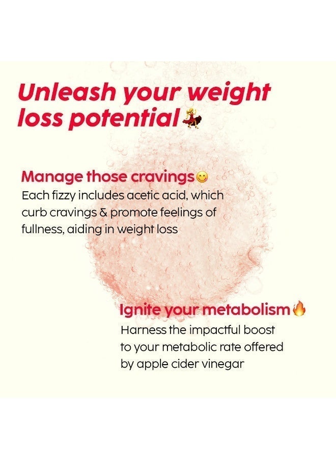 PLIX THE PLANT FIX Apple Cider Vinegar Tablets | Craving Control & Detox | ACV with The Mother, Vitamin B6 & B12 | Supports Metabolism & Gut Health - 120 Effervescent Sugar-Free Tablets (Pack of 8, Apple) - Image 5
