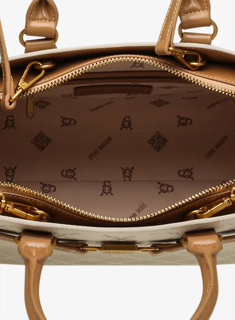 Steve Madden  Stilo-E Bone/Camel Shoulder Bag for Women | Best Price UAE