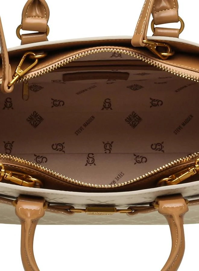 Steve Madden  Stilo-E Bone/Camel Shoulder Bag for Women | Best Price UAE