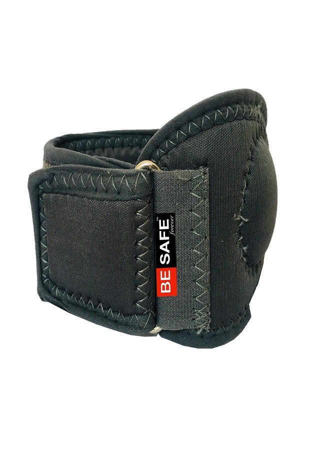 BESAFE Forever Tennis Elbow Support Brace Band for Elbow Pain Relief, Gym, Workout Neoprene Compression Support (Grey, M) - Image 2