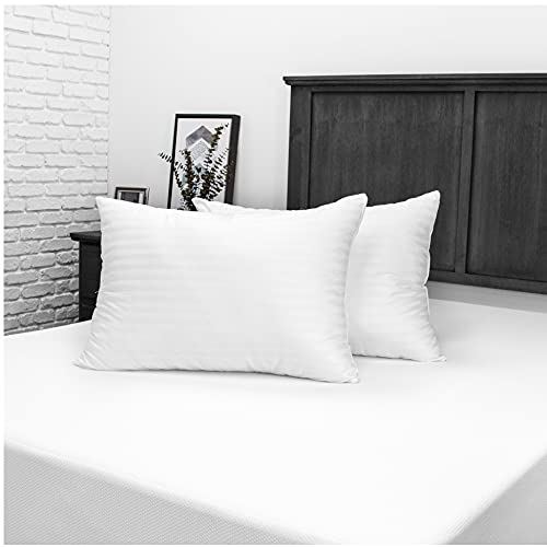 JDX Premium Hotel Quality Hollow Fiber Pillow (17x27 Inches) - Set of 2, B096PQQ3S5 - Image 1