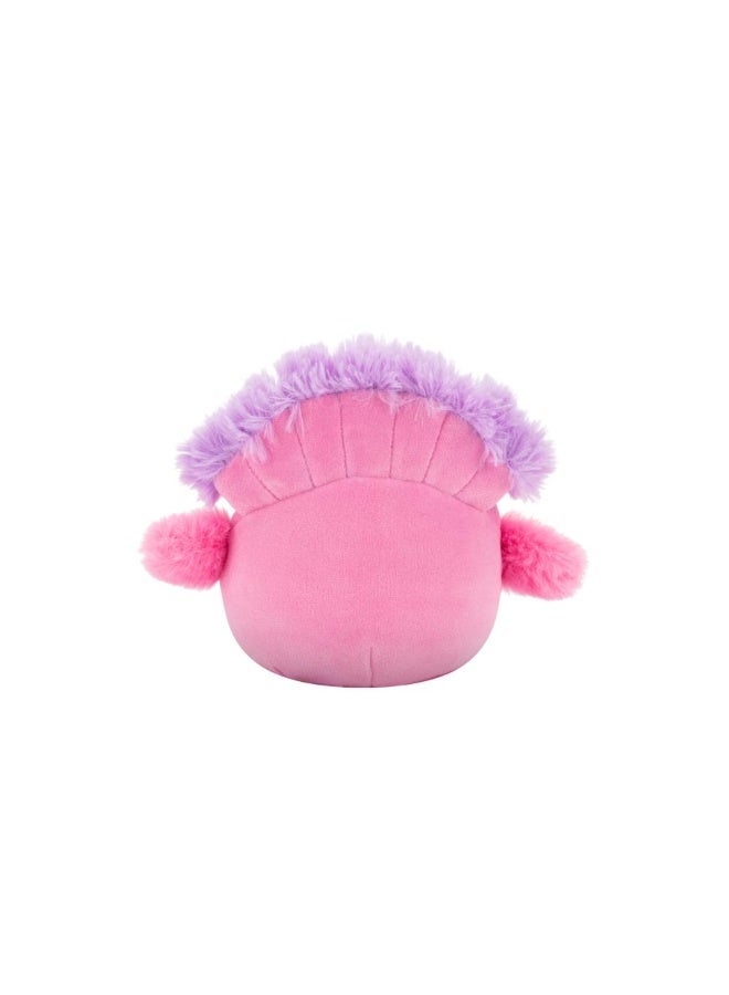Squishmallows SQCR - Little Plush (5" Squishmallows) (Sweetpea - Pink and Purple Peacock) - Image 4