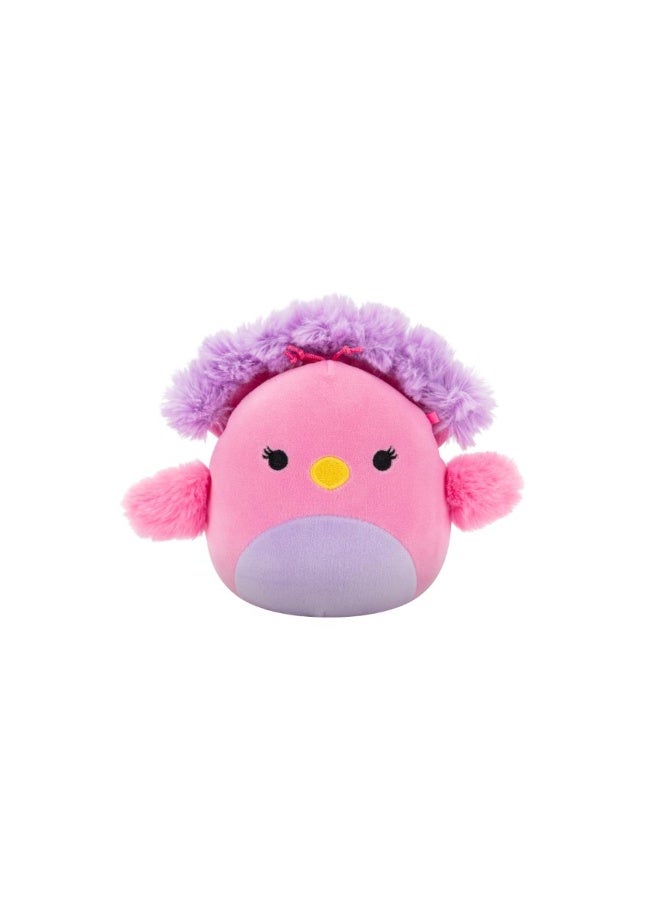 Squishmallows SQCR - Little Plush (5" Squishmallows) (Sweetpea - Pink and Purple Peacock) - Image 1