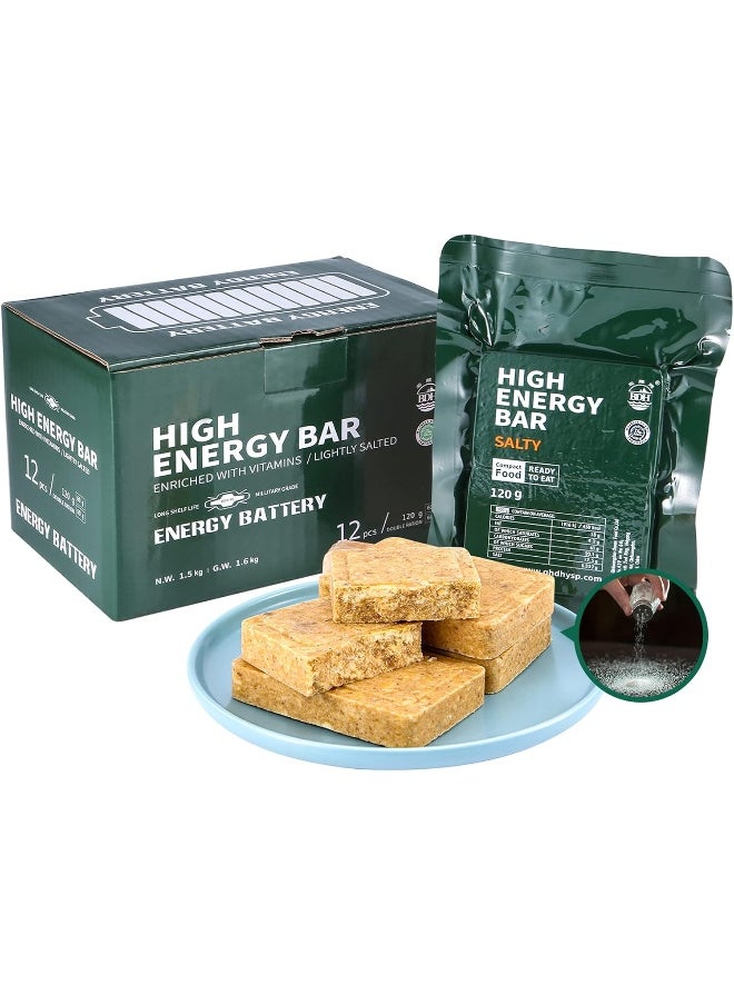 BDH BDH Emergency Food Ration Bars, Pepper Flavor Survival Tabs Supply for Outdoor Camping Emergency Snowstorm Earthquake Disaster Preparedness Kit With Long Shelf Life  - Image 1