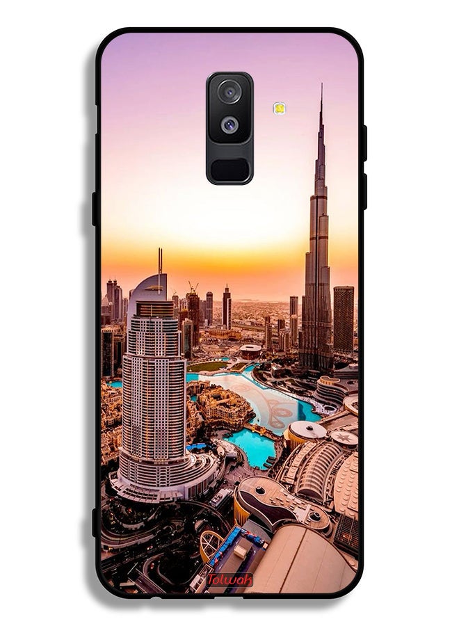 Tolwak Samsung Galaxy A6 Plus (2018) Protective Case Cover Downtown Dubai - Image 1