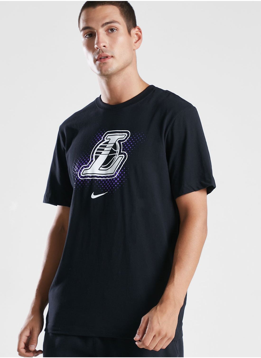 Los Angeles Lakers Nike Dri-Fit Logo T-Shirt - Mens