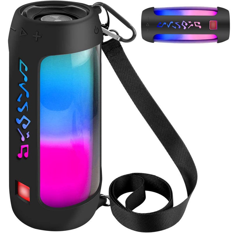 Comecase Case Cover for JBL Pulse 4 - Waterproof Portable Bluetooth Speaker, Travel Carrying Storage Bag with Shoulder Strap and Carabiner - Image 1