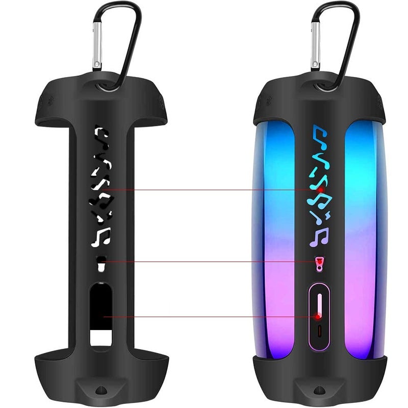 Comecase Case Cover for JBL Pulse 4 - Waterproof Portable Bluetooth Speaker, Travel Carrying Storage Bag with Shoulder Strap and Carabiner - Image 3