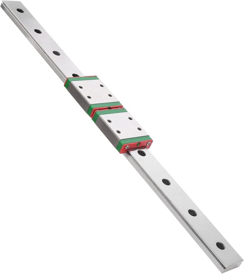 MGW9C - 300-2R Stainless Steel Linear Guide Rail | High - Rigidity Slider for Exercise Equipment/Industrial Robots | Miniature Widening Design, HRC59.5 Hardness, 2 Sliders - Image 5