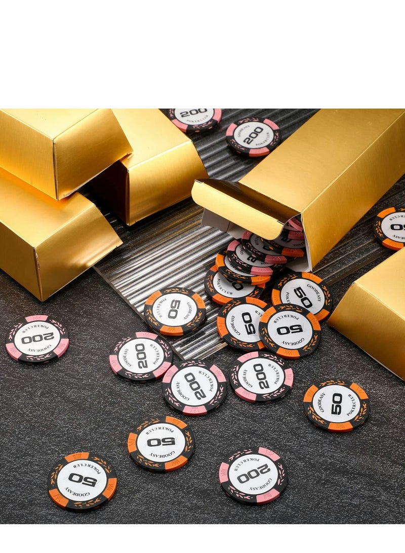 24 Pcs Gold Bars, Fake Gold Bar Gift Box, Golden Party Favor Boxes, Theme Party Supplies for Candy, Treats, Toys Decoration (5.5 x 3.2 Inches) - Image 5