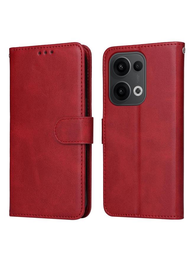 S-TOP Case For OPPO Reno13 Global Classic Calf Texture Flip Leather Phone Case - Image 1
