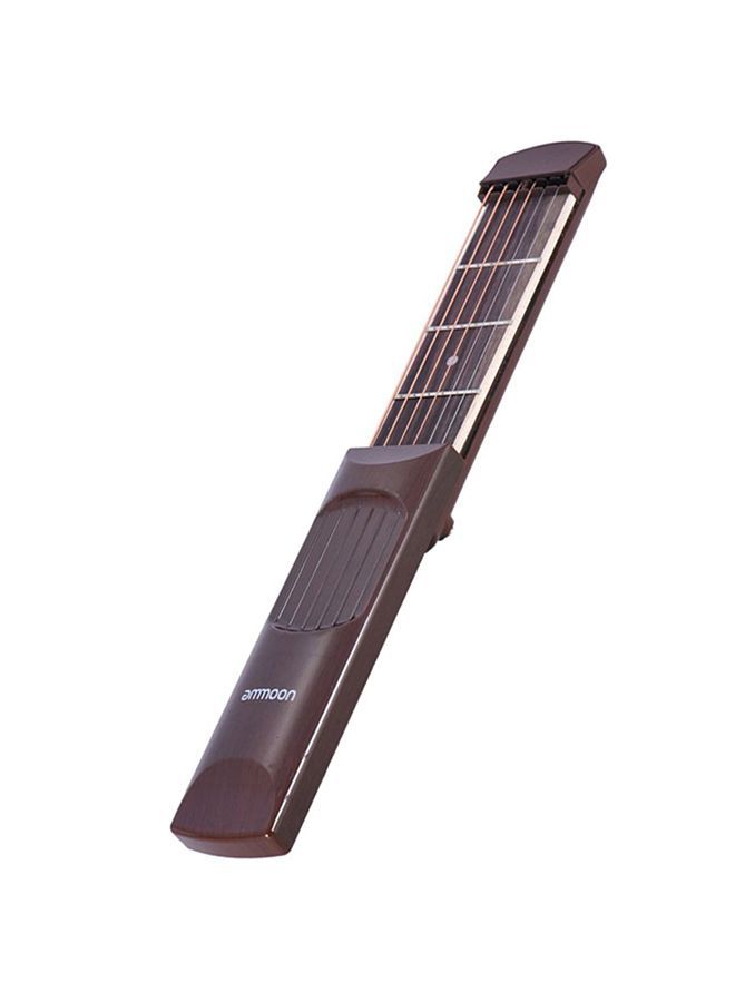 NIBEMINENT Portable 6 String 4 Fret Acoustic Guitar Chord Trainer - Image 1