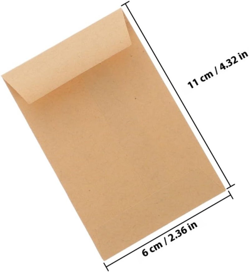 All user friendly build Abaodam 50pcs Small Brown Seed Envelopes 3.54 X 2.36 Inch Kraft Paper Self-adhesive Sealing Envelopes for Storing Seeds, Small Items, and Garden Supplies Carefully selected solid material Cost effective fine quality Moisture wear upgraded quality Affordable trusted craftsmanship Medium weight Global upgraded economical craftsmanship Flexible anti-break Storage & transit friendly Precision made Gulf climate upgraded quality Low maintenance Multi-demand satisfied design Intercity storage hub Durability boost selected material Pop-area nearby warehouse Fast warehouse picking All user affordable trusted quality Safe silicone build Any KSA address orderable Trendy versatile build Rack friendly Multiple local stock source Smooth joint KSA market popular practical build - Image 2