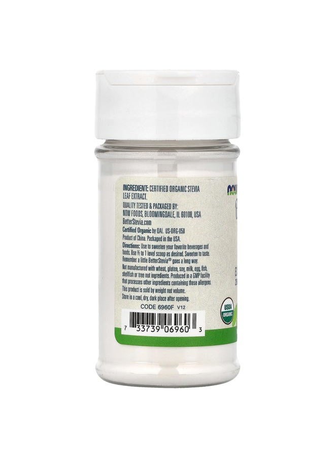 Now Foods Better Stevia Organic Extract Powder, Zero-Calorie Sweetener 1 Oz (28g) - Image 3