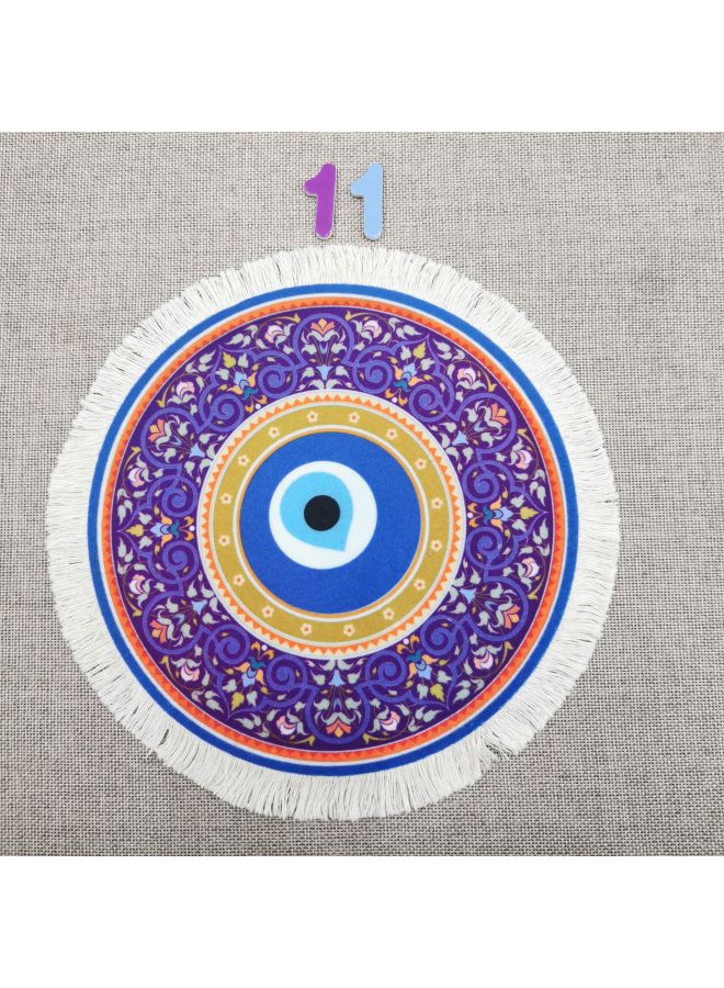 Direct Supply Innovative Carpet Dining Mat Persian Style Coaster, Flower Plate, Fruit Plate Mat Tea Pot Mat Decorative Mat-Specifications:11  - Image 1